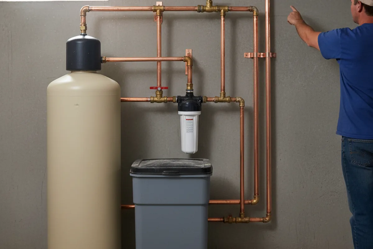 Whole-house water treatment system installed in Clifton